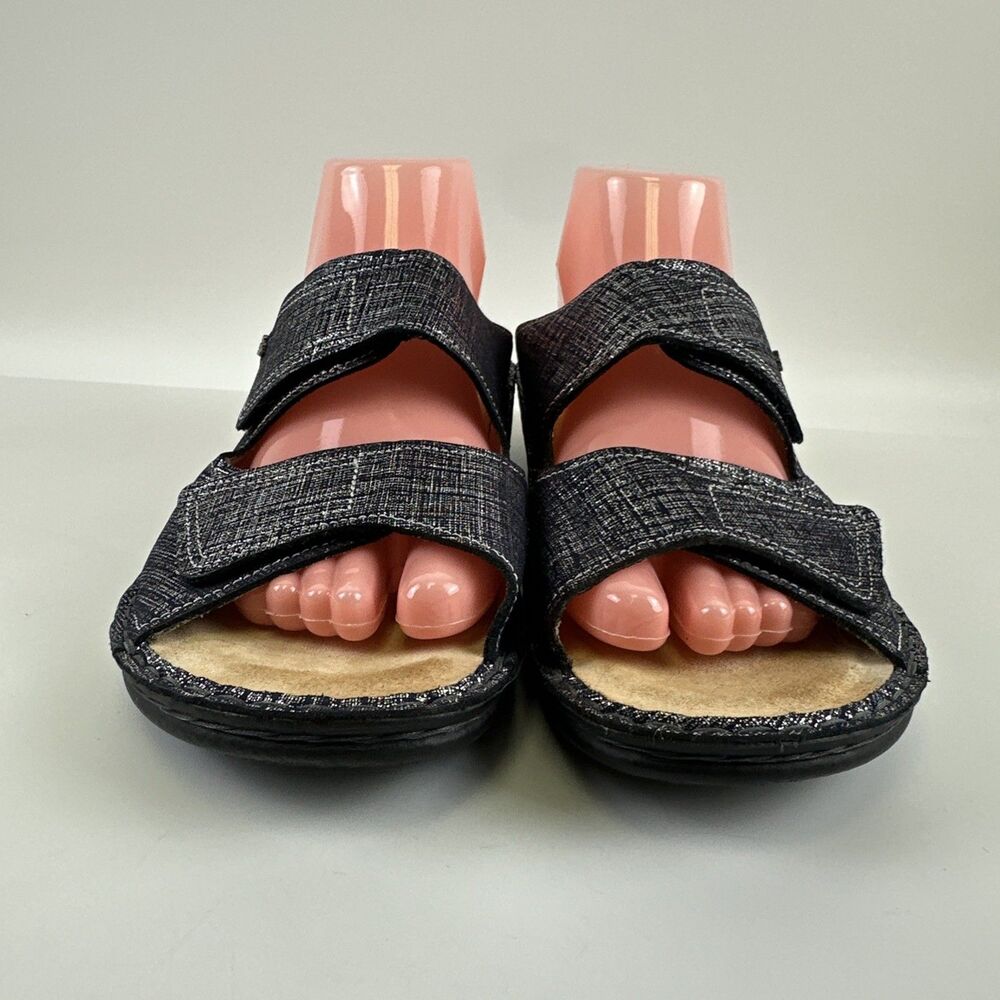 Finn Comfort‎ Jamaika Isotta Marine Slide Sandal Blue Comfort Womens 41 US 10 - Picture 3 of 13